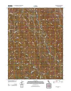 Willis Ridge 2012 topographic map thumbnail