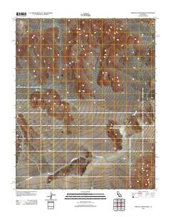 Wingate Wash West 2012 topographic map thumbnail