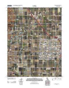 Woodland 2012 topographic map thumbnail