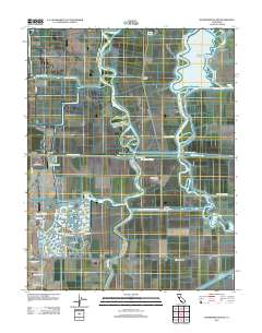 Woodward Island 2012 topographic map thumbnail