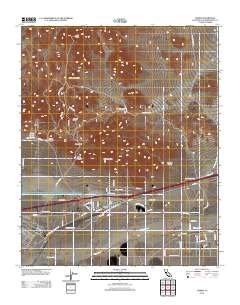 Yermo 2012 topographic map thumbnail