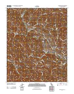 York Mountain 2012 topographic map thumbnail