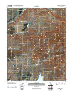 Yosemite Lake 2012 topographic map thumbnail