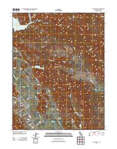 Yountville 2012 topographic map thumbnail