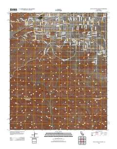 Yucca Valley South 2012 topographic map thumbnail
