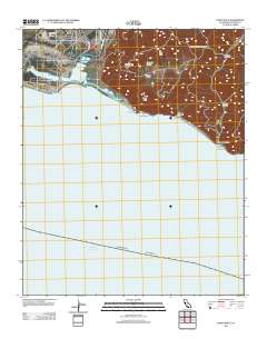 Point Mugu 2012 topographic map thumbnail