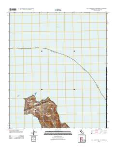 San Clemente Island North 2012 topographic map thumbnail