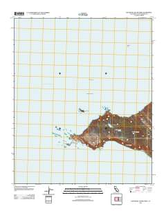 San Miguel Island West 2012 topographic map thumbnail