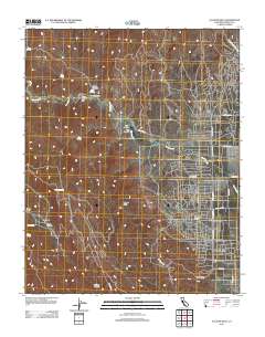 Alcalde Hills 2012 topographic map thumbnail