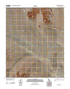 Bagdad SW 2012 topographic map thumbnail