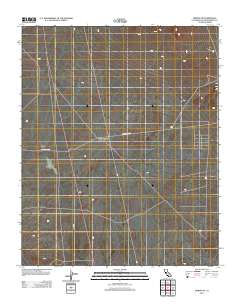 Boron NE 2012 topographic map thumbnail
