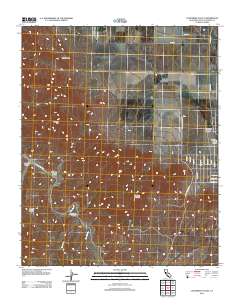 California Valley 2012 topographic map thumbnail