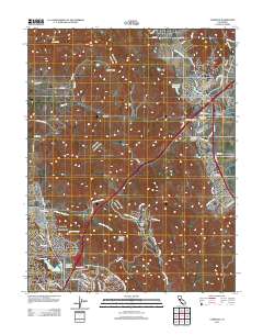 Cordelia 2012 topographic map thumbnail