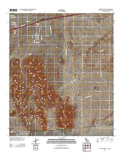 Coyote Wells 2012 topographic map thumbnail