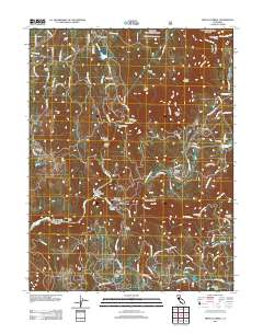 French Corral 2012 topographic map thumbnail
