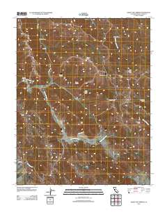 Gilroy Hot Springs 2012 topographic map thumbnail
