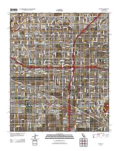 Guasti 2012 topographic map thumbnail