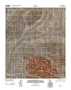 Hedges 2012 topographic map thumbnail