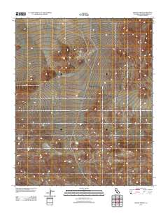 Hidden Spring 2012 topographic map thumbnail