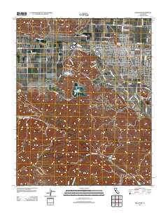 Hollister 2012 topographic map thumbnail