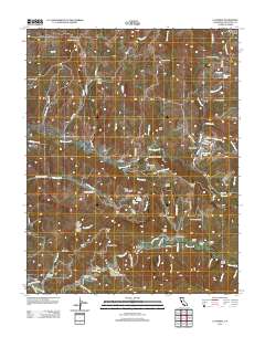 La Honda 2012 topographic map thumbnail