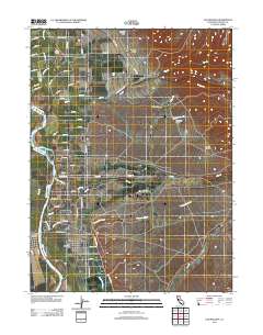 Los Molinos 2012 topographic map thumbnail