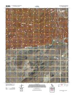 Otay Mountain 2012 topographic map thumbnail
