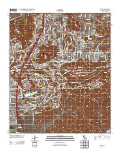 Poway 2012 topographic map thumbnail