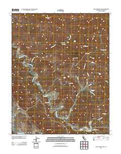 Rock Spring Peak 2012 topographic map thumbnail
