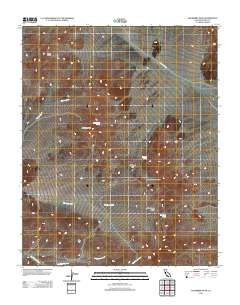Salsberry Peak 2012 topographic map thumbnail