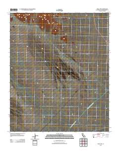 Vidal NW 2012 topographic map thumbnail