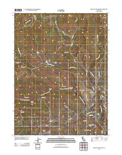 Arbuckle Mountain 2012 topographic map thumbnail