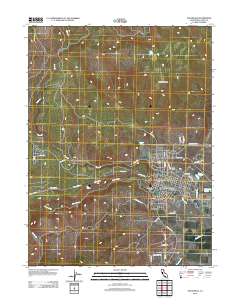 Susanville 2012 topographic map thumbnail