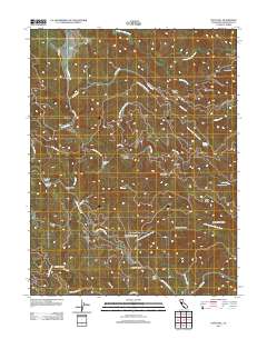 Noyo Hill 2012 topographic map thumbnail