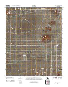 Red Buttes 2012 topographic map thumbnail