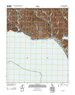 Cayucos 2012 topographic map thumbnail