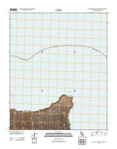 Santa Rosa Island North 2012 topographic map thumbnail
