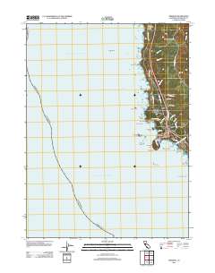 Trinidad 2012 topographic map thumbnail
