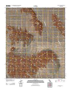 Clarks Pass 2012 topographic map thumbnail