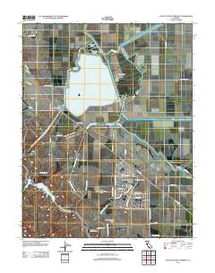 Clifton Court Forebay 2012 topographic map thumbnail