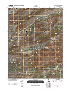 Clough Gulch 2012 topographic map thumbnail