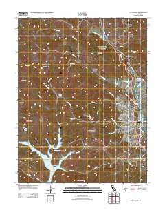Cloverdale 2012 topographic map thumbnail