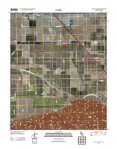 Coal Oil Canyon 2012 topographic map thumbnail