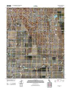 Coalinga 2012 topographic map thumbnail