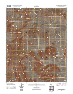 Columbia Mountain 2012 topographic map thumbnail