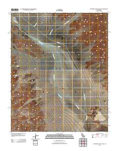 Confidence Hills East 2012 topographic map thumbnail