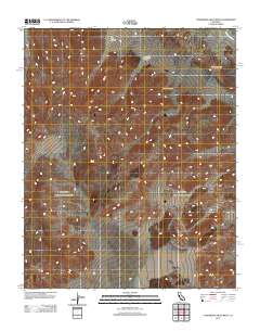 Confidence Hills West 2012 topographic map thumbnail