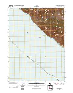 Cooskie Creek 2012 topographic map thumbnail