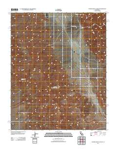 Copper Queen Canyon 2012 topographic map thumbnail