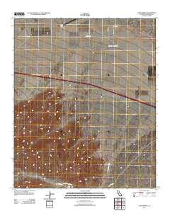 Corn Spring 2012 topographic map thumbnail